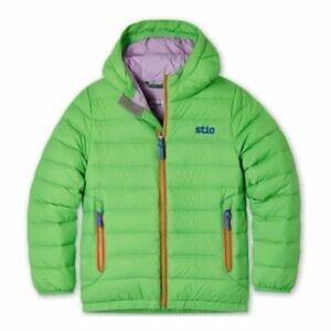 Stio Purple and Green Jacket Size 14
